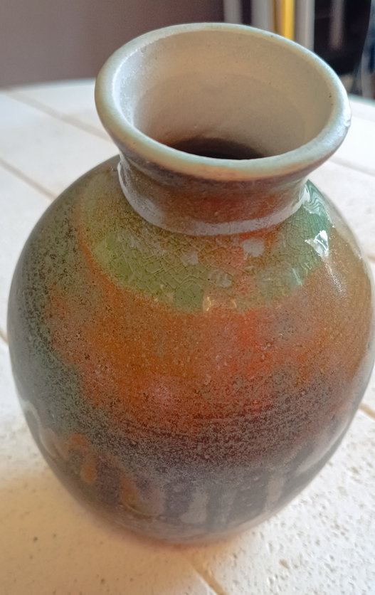 Vase céramique Baroudeur 25 cm en grès