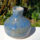 Petit Vase bleu gris tacheté