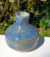Petit Vase bleu gris tacheté