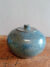 Boite-Bleu-gris avec couvercle-bouton